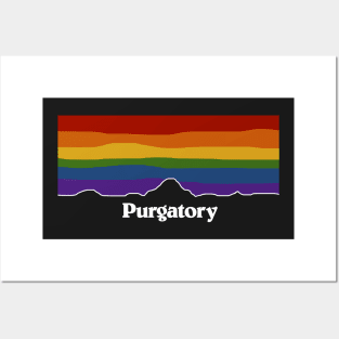 Purgatory Pride Rainbow Sunset - Wynonna Earp Posters and Art